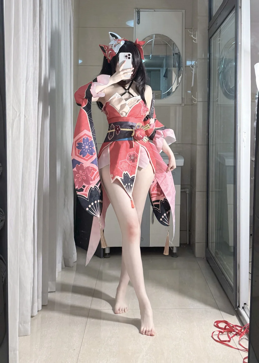 不可爱羚 - 花火 [52P,7V-486MB] tg@simisebaisi 【丝足阁】024.webp
